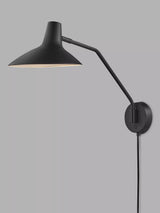 John Lewis Nordlux Darci Touch Wall Light, Black- Buy online at McGrocer