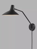 Nordlux Darci touch wall light black adjustable - British product