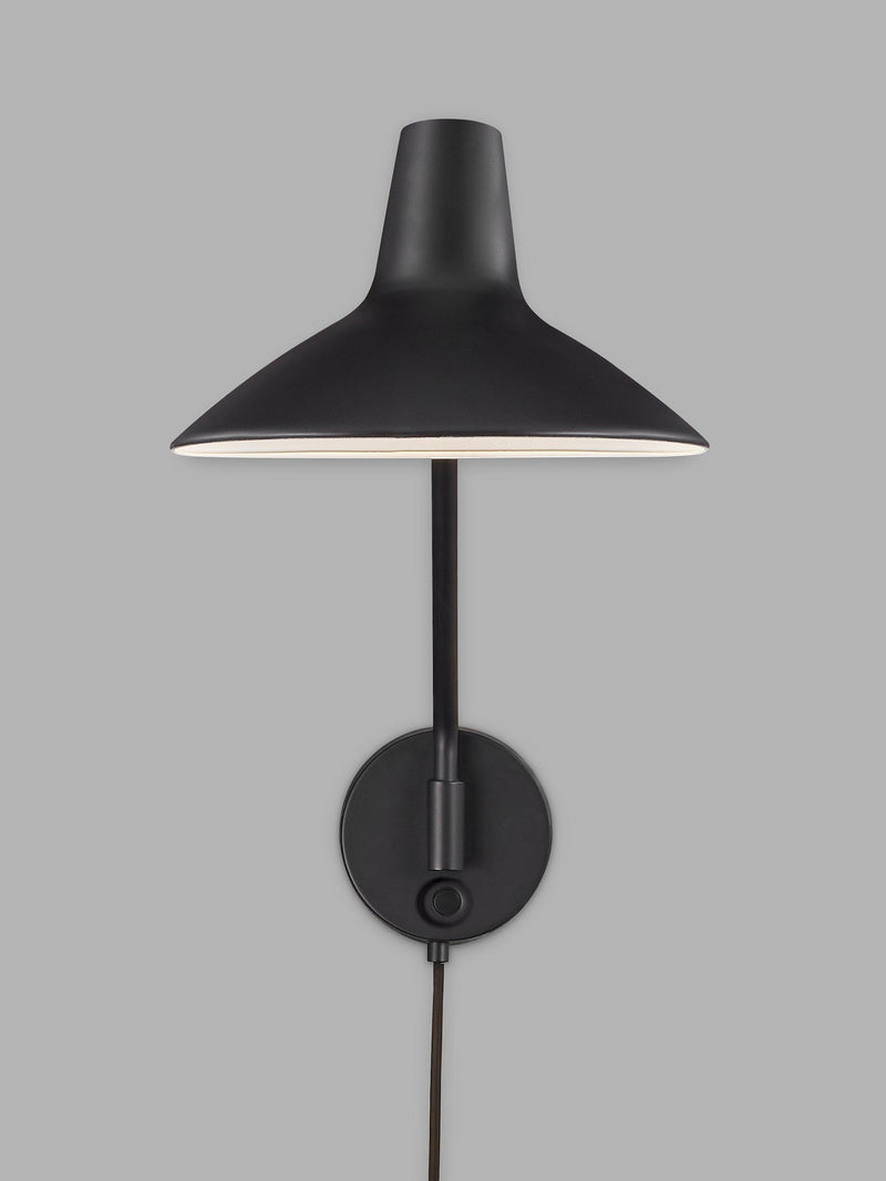 Nordlux Darci touch wall light black adjustable - British product