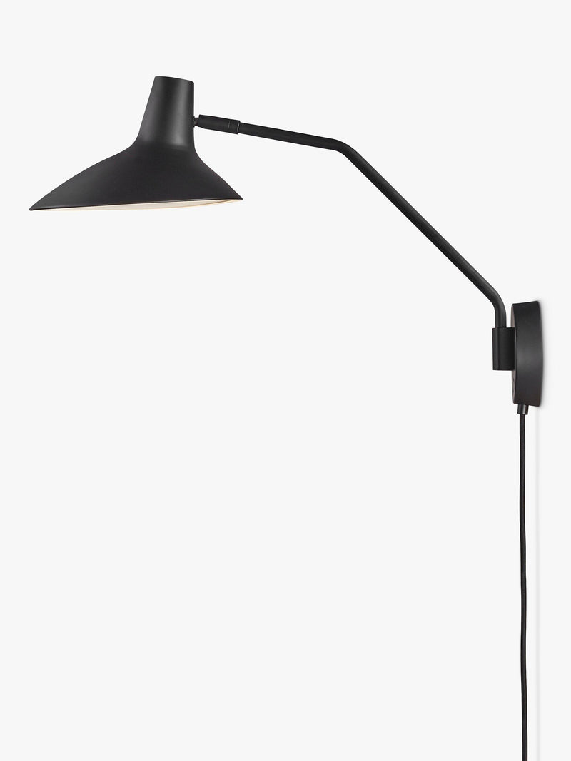 Nordlux Darci touch wall light black adjustable - British product
