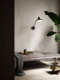 Nordlux Darci touch wall light black adjustable - British product