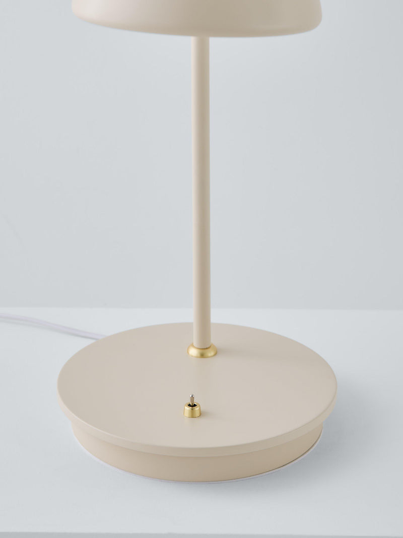 Nordlux Fleur desk lamp beige brass details - British product