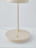 Nordlux Fleur desk lamp beige brass details - British product