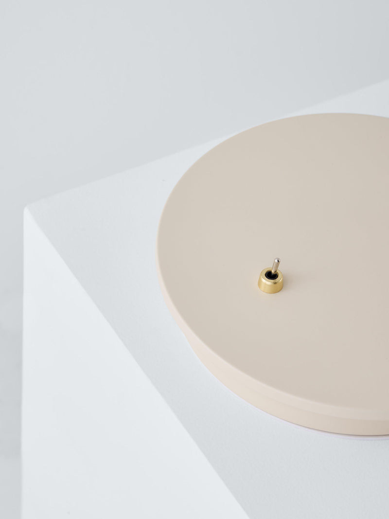 Nordlux Fleur desk lamp beige brass details - British product