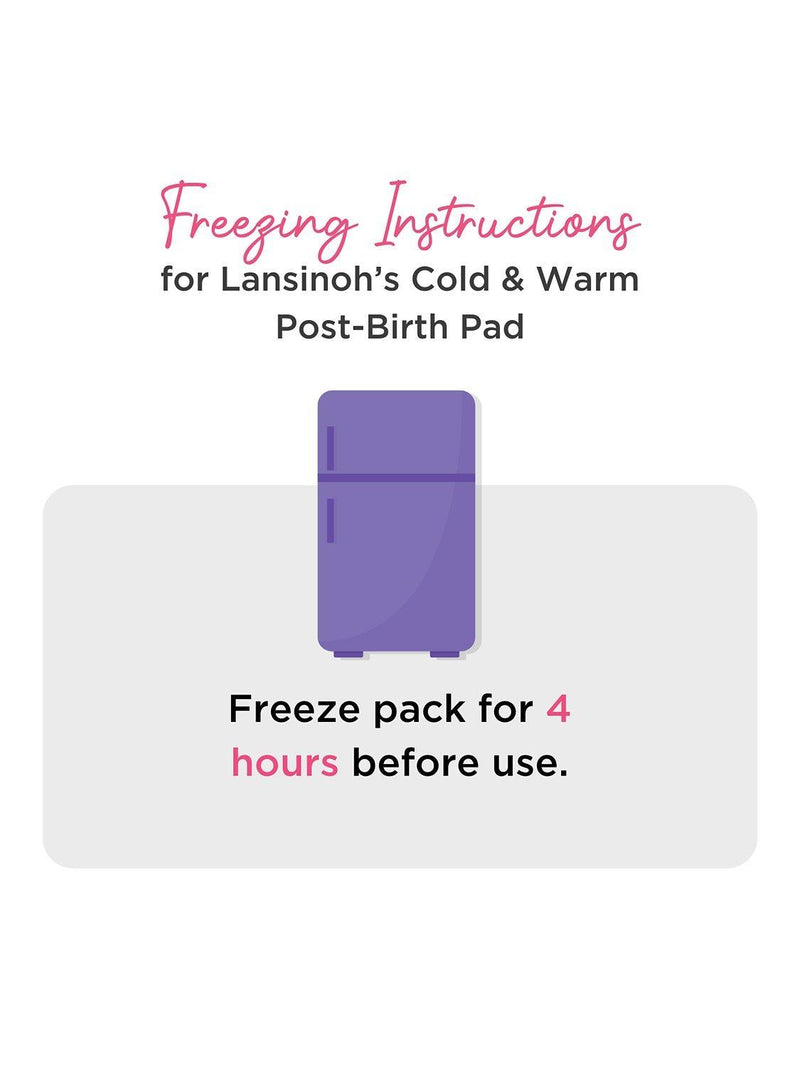 Lansinoh Cold & Warm Post Birth Relief Pad, UK version