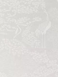 John Lewis Willow Landscape curtain fabric silver (British brand)