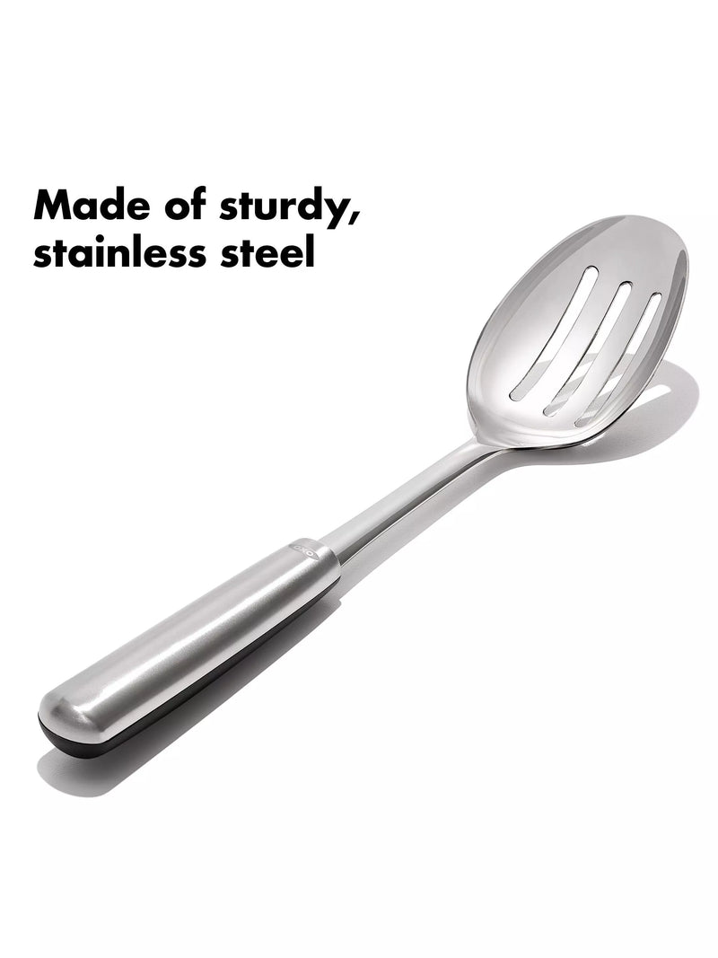 OXO Stainless Steel Slotted Spoon, imported from the UK