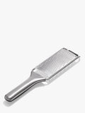 OXO etched stainless steel fine grater non-slip handle, UK version