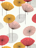 Sanderson Dandelion Clocks wallpaper (British brand)