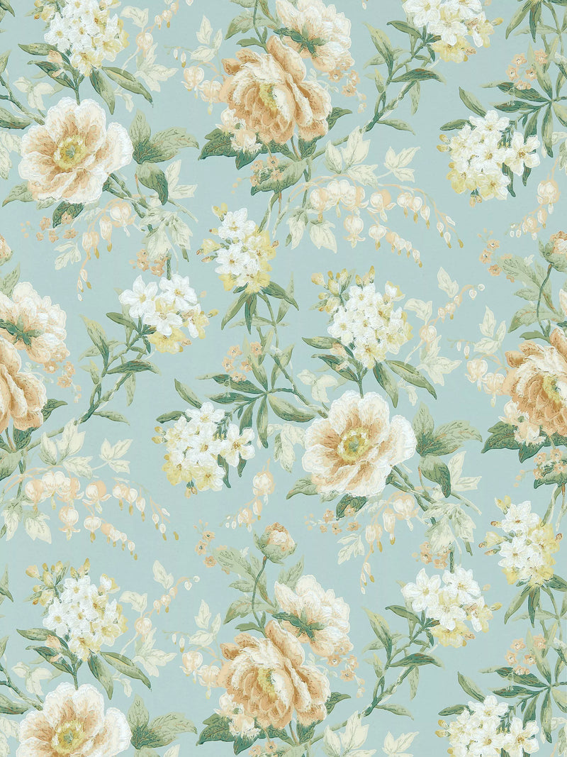 Sanderson Olivia floral wallpaper (British brand)