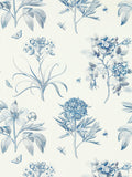 Sanderson Etchings Roses Wallpaper