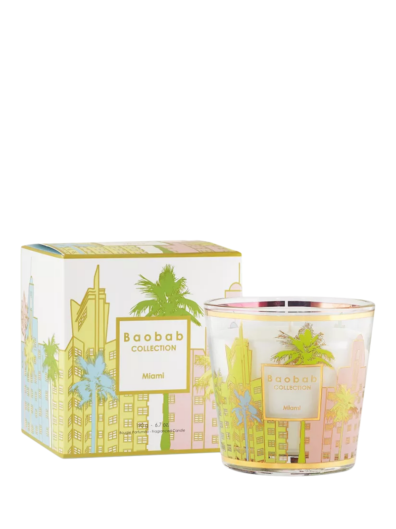 Baobab Collection Miami scented candle 190g - British product