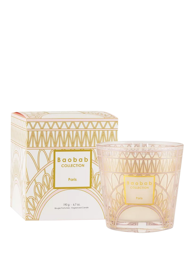Baobab Collection Paris scented candle 190g - British product