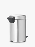 Brabantia newIcon pedal bin fingerprint proof Matt Steel 3L (British brand)