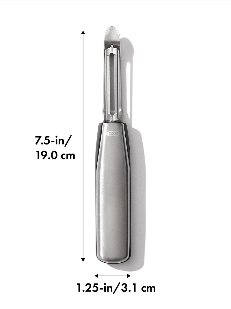 OXO Stainless Steel Swivel Peeler, imported from the UK