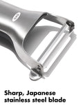 OXO stainless steel Y-shaped peeler, imported from the UK