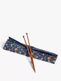 John Lewis Strawberry Thief knitting roll Navy, imported from the UK