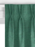 John Lewis cotton blend curtain fabric in Mallard (British brand)