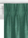 John Lewis cotton blend curtain fabric in Mallard (British brand)