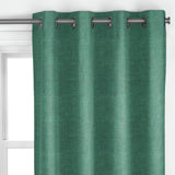 John Lewis cotton blend curtain fabric in Mallard (British brand)