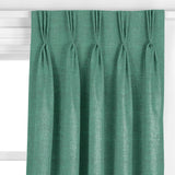 John Lewis cotton blend curtain fabric in Mallard (British brand)
