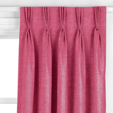 John Lewis made to measure curtains in raspberry, imported from the UK