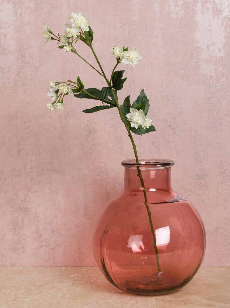 Floralsilk white artificial astrantia spray - British product