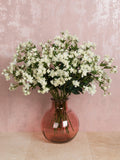 Floralsilk white artificial astrantia spray - British product