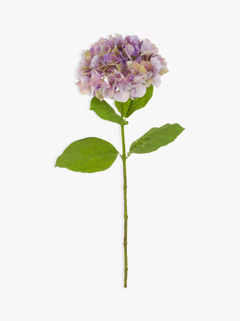 Floralsilk artificial hydrangea in pink - British product