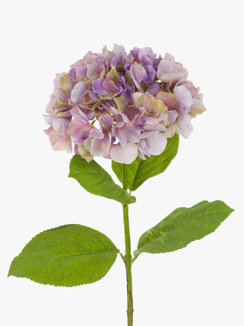 Floralsilk artificial hydrangea in pink - British product