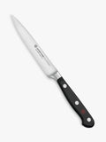 WÜSTHOF 8-piece knife block set with five knives and honing steel (British brand)
