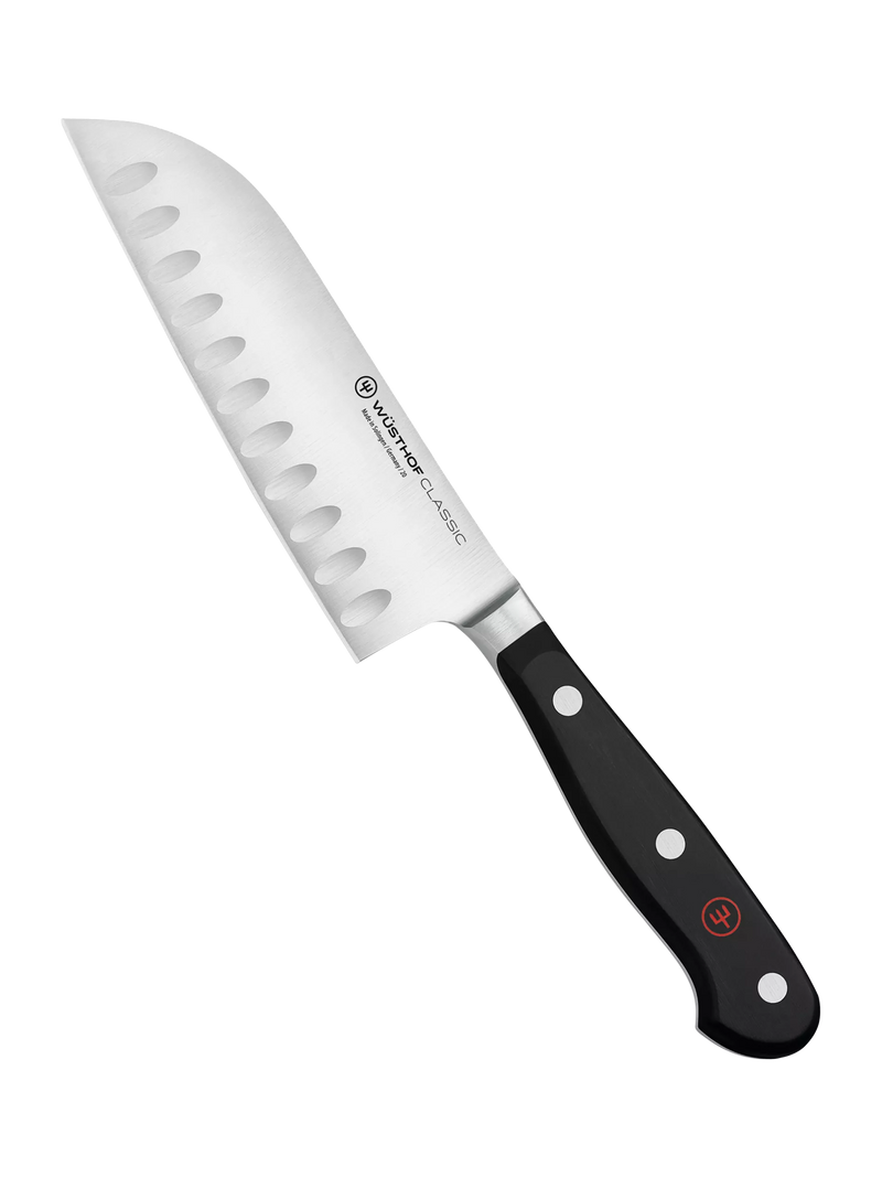 WÜSTHOF Classic Santoku knife 14cm German steel blade, imported from the UK