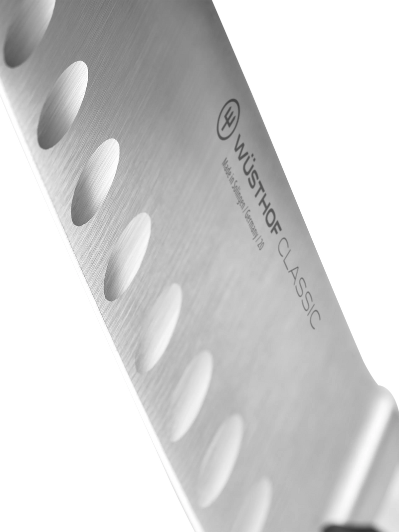 WÜSTHOF Classic Santoku knife 14cm German steel blade, imported from the UK