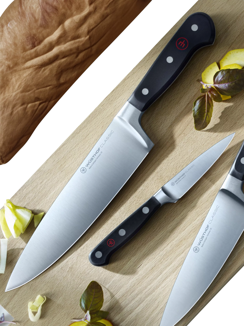 WÜSTHOF Classic chef's knife and paring knife starter set (British brand)