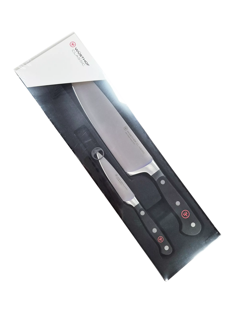 WÜSTHOF Classic chef's knife and paring knife starter set (British brand)