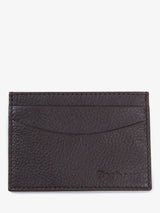 John Lewis Barbour Amble Leather Card Holder Dark Brown- Buy online at McGrocer