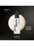 Rodial SPF 50 Drops 31ml, imported from the UK