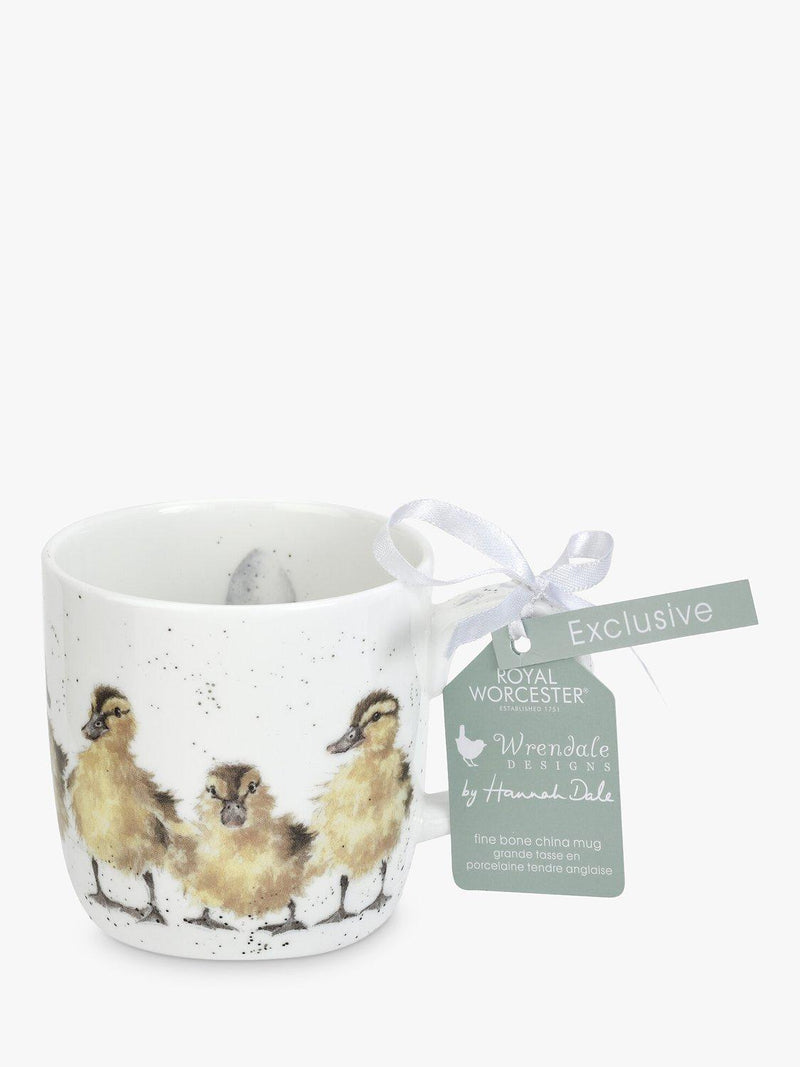 Wrendale Designs ducklings bone china mug 310ml (British brand)