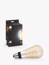John Lewis Philips Hue White Ambiance ST72 E27 Smart LED Filament Bulb 7W- Buy online at McGrocer