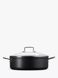 Le Creuset toughened non-stick sauteuse pan with glass lid 28cm, UK version