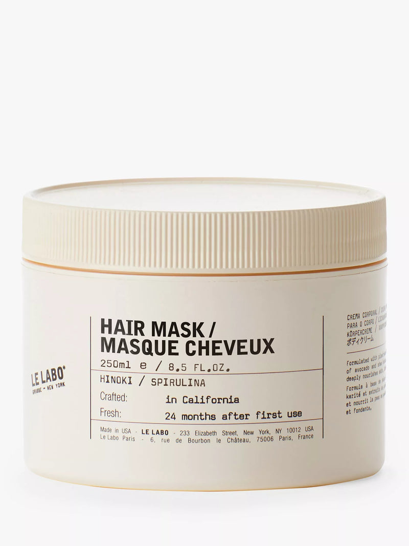 Le Labo hinoki hair mask 250ml, UK version