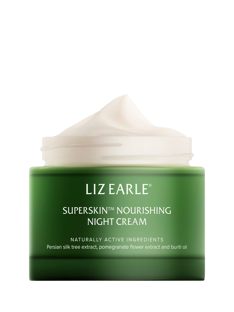 Nourishing night cream in a 50ml glass jar, UK version