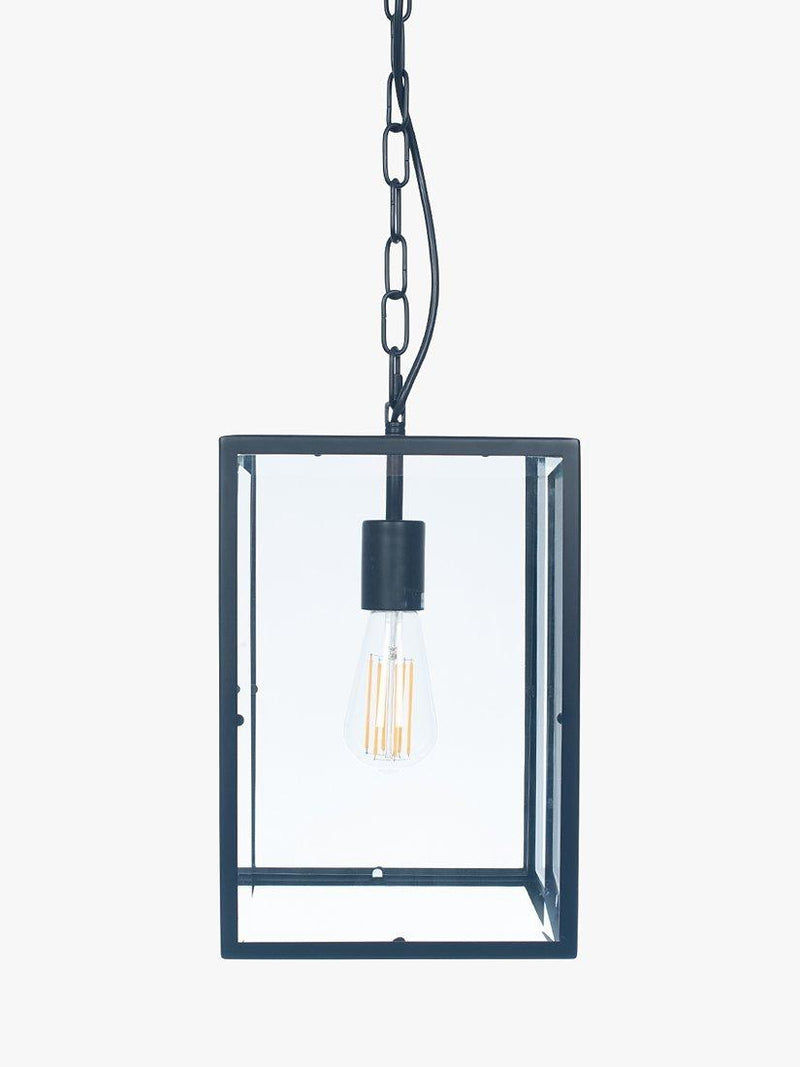 Pacific glass pendant ceiling light matte finish H145cm, imported from the UK