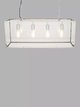 John Lewis Pacific Bar Pendant Light Polished 4-Light- Buy online at McGrocer