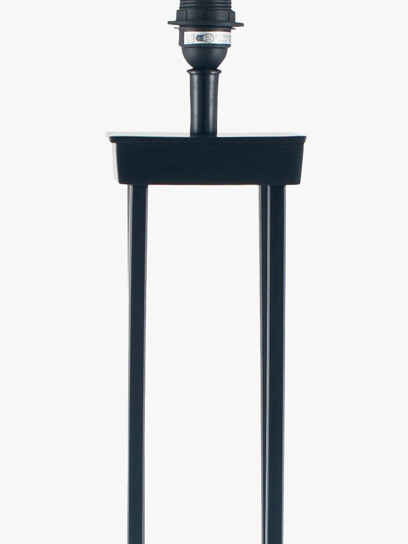 Pacific black floor lamp base (British brand)