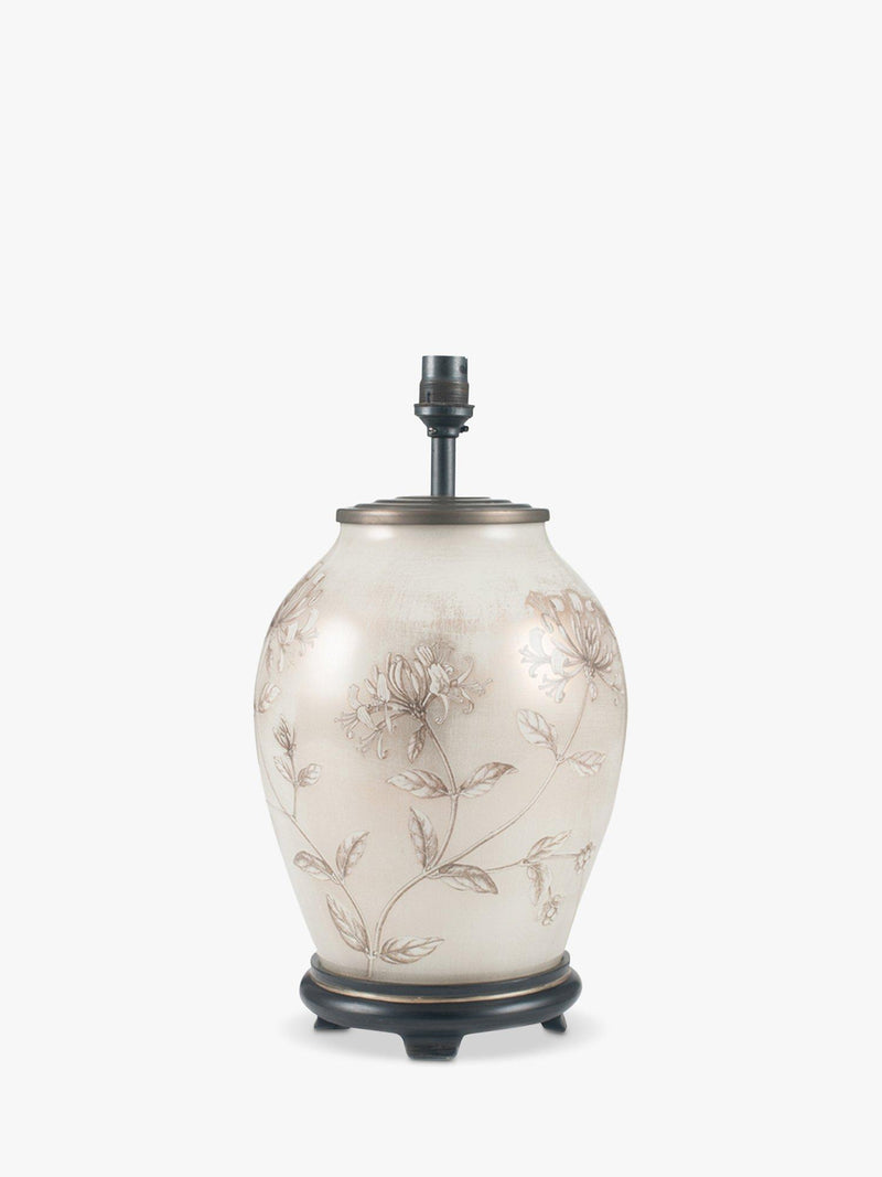 Jenny Worrall glass lamp base honeysuckle H34.5cm, UK version