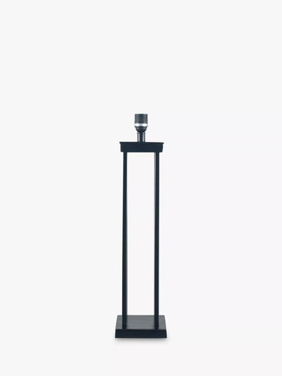 John Lewis Pacific Table Lamp Base, Black- Buy online at McGrocer