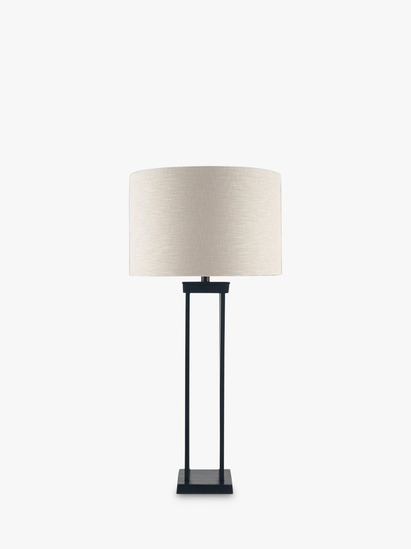 Pacific table lamp base matte black - British product