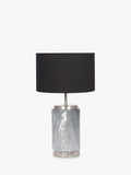 Pacific marble effect table lamp grey 49cm - British product