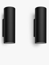 John Lewis Philips Hue White and Colour Ambiance Appear LED Smart Outdoor Wall Lights, Set of 2- Buy online at McGrocer